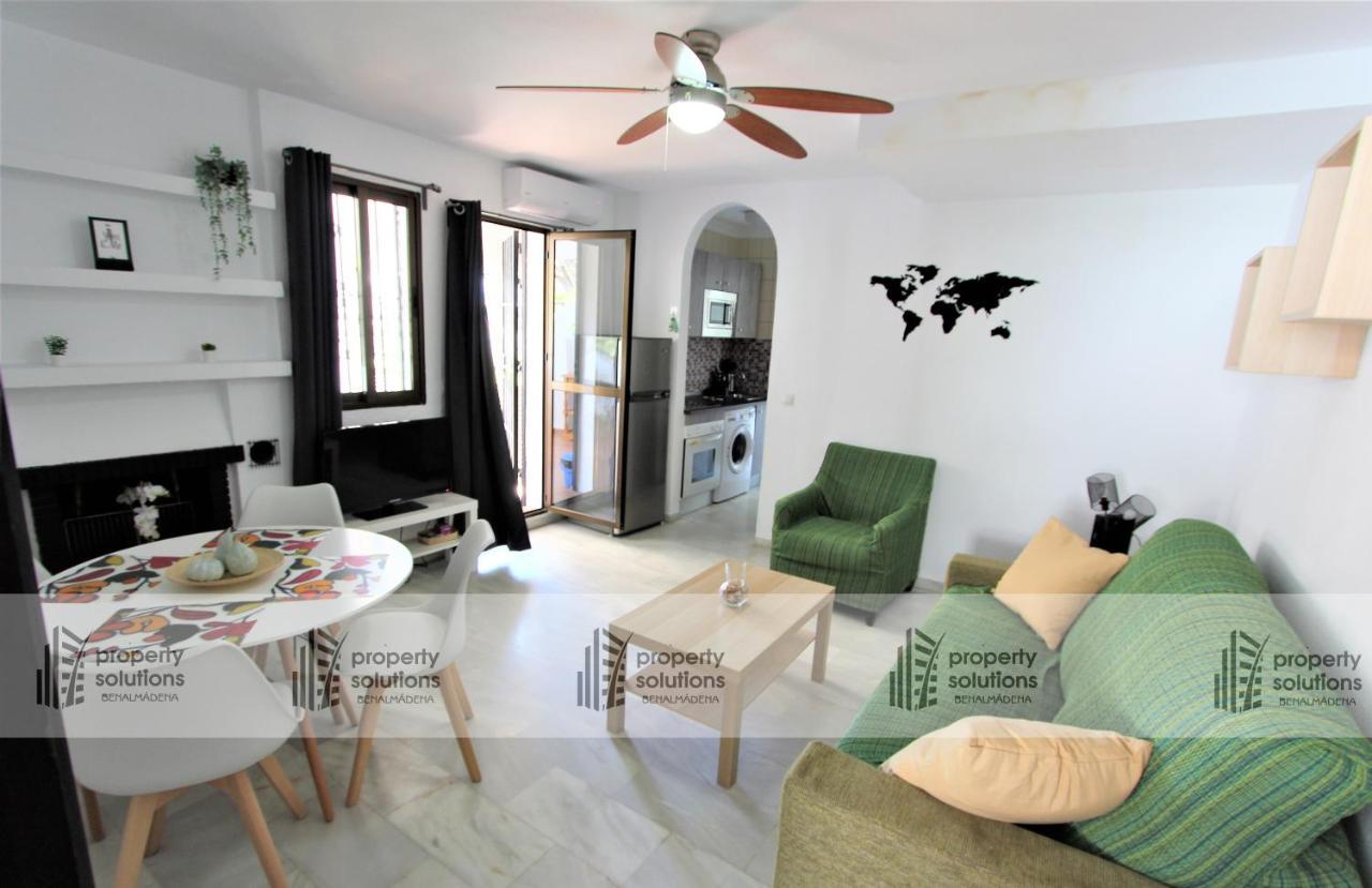 贝纳尔马德纳Pueblo Evita - Playa A 400M - Terraza Con Barbacoa Privada- Zona Avenida De Las Palmeras公寓 外观 照片